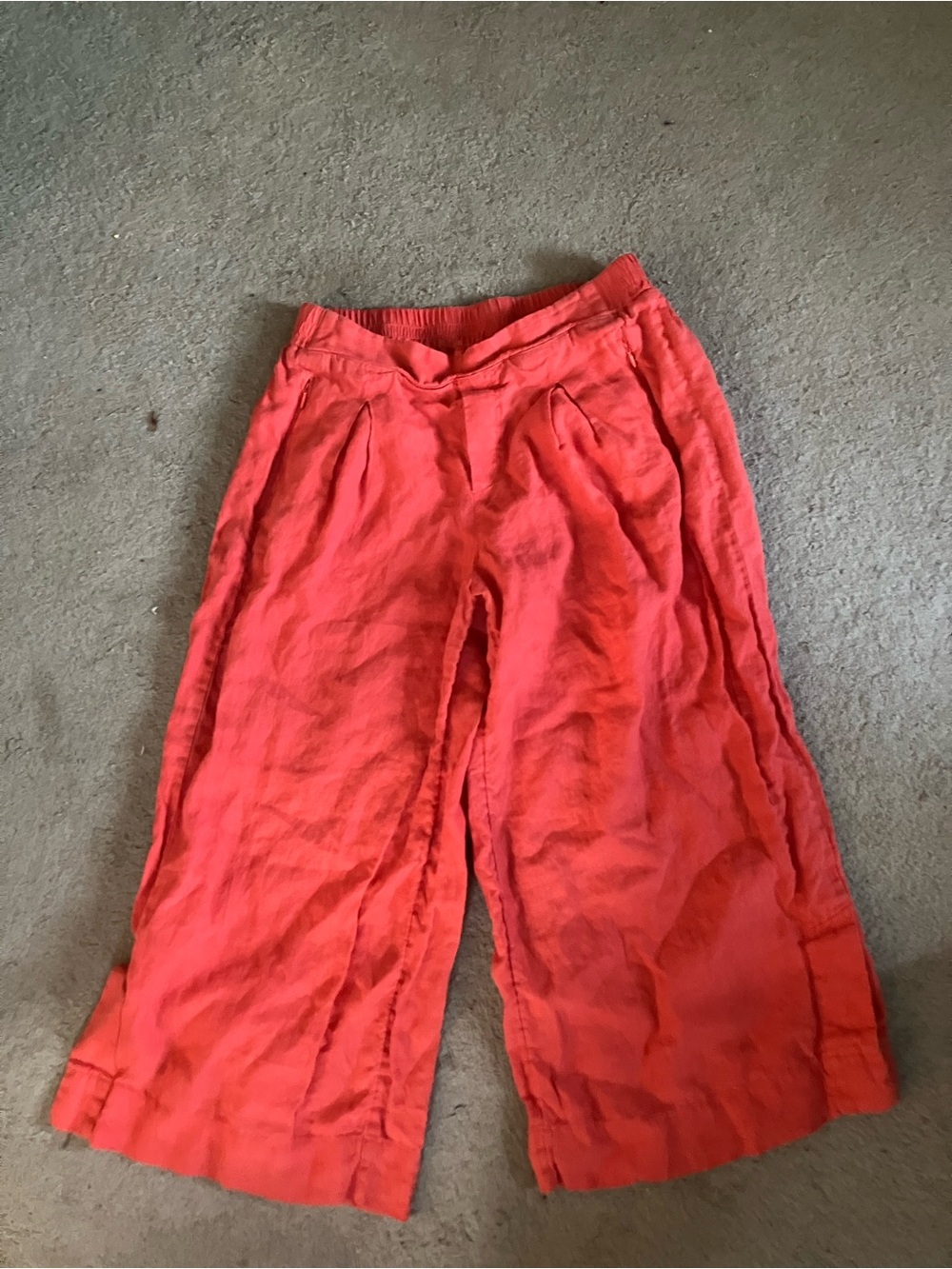 Athleta Coral Wide-Leg Linen Blend Pants (12)